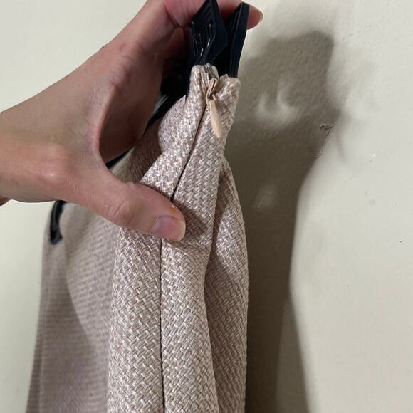 Asilio Gatsby Skirt 4 Maxi High Waist Fringe Slit Woven Beige Going Out Revolve - Picture 8 of 9